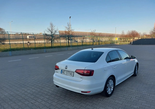 Volkswagen Jetta cena 46500 przebieg: 133586, rok produkcji 2016 z Warszawa małe 154